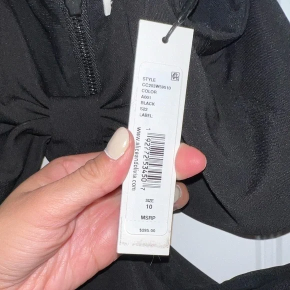 New ✨Alice + Olivia ✨Havana Cut-Out Minidress - Picture 8 of 13